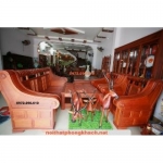 Bộ bàn ghế Hộp Kiểu Đài Loan Gỗ Hương HT04